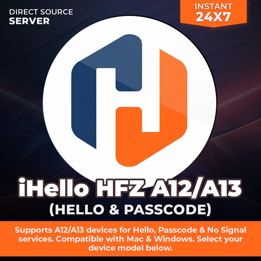 iHello HFZ (Passcode Bypass ) iPhone Xs Max (MAC-Windows)